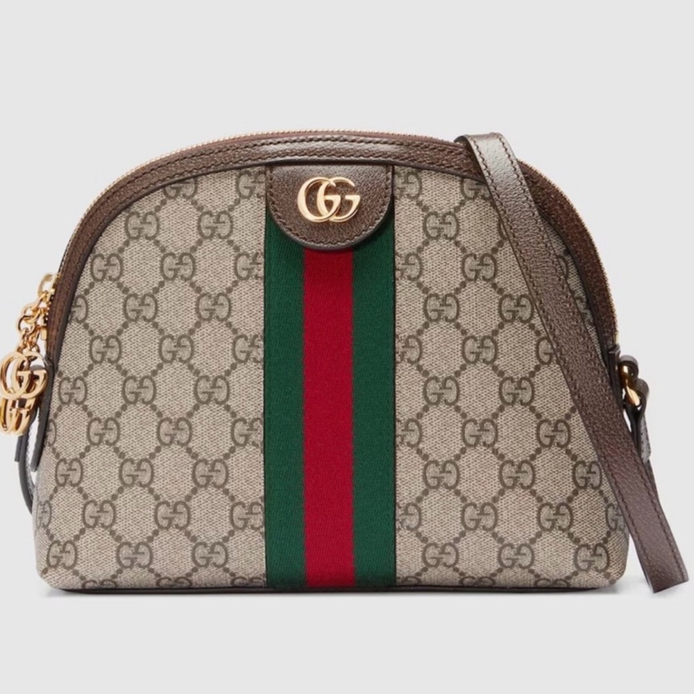 Gucci Supreme Small Ophidia Dome Bag